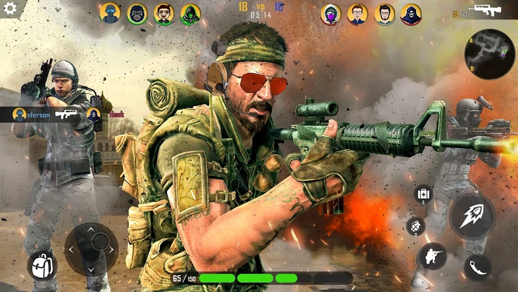 Gun Games 3d Offline Shooting APK screenshot 2