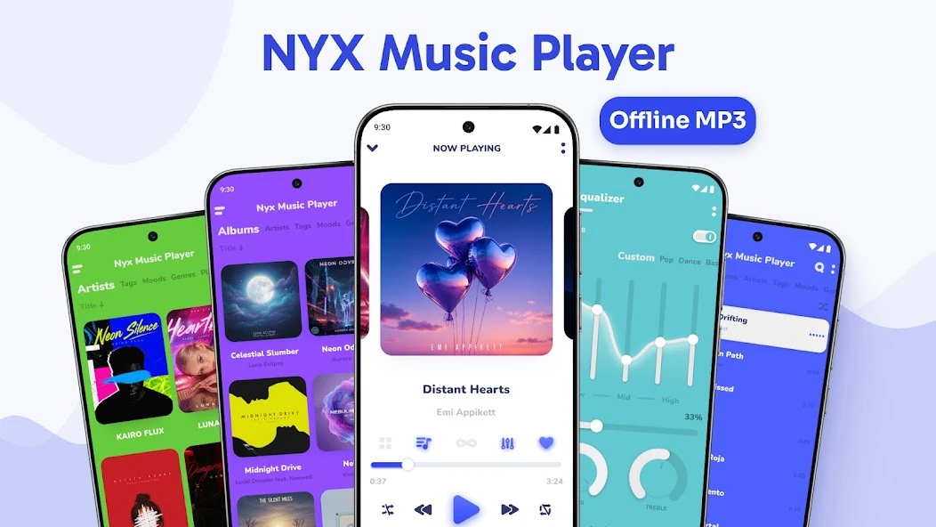 Nyx Music Player screenshot 1