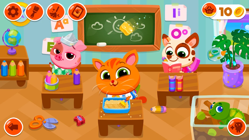 Bubbu School – My Cute Pets screenshot 1