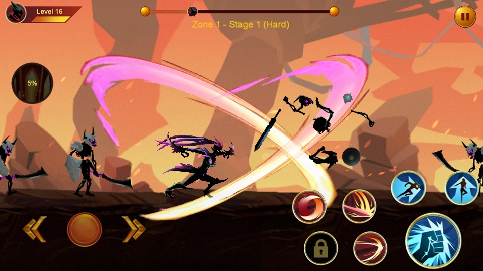 Shadow fighter 2: Shadow & ninja fighting games screenshot 4