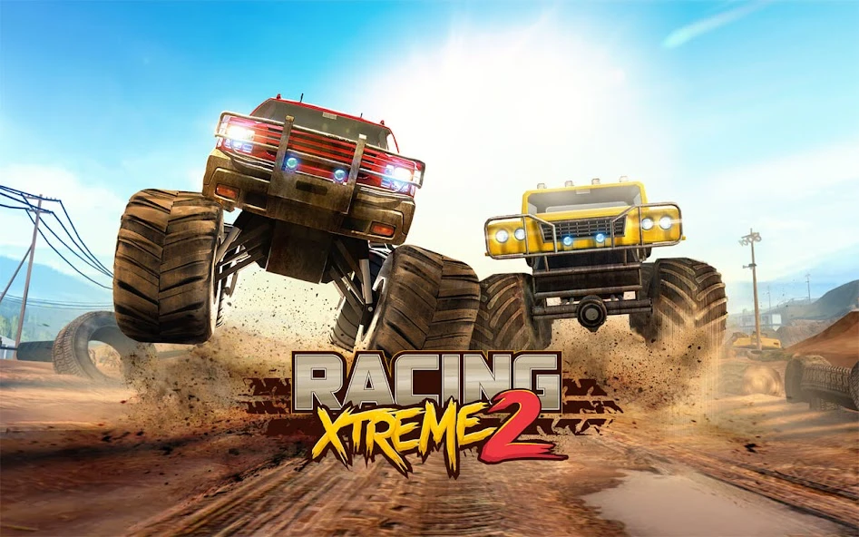 Racing Xtreme 2: Top Monster Truck & Offroad Fun screenshot 1