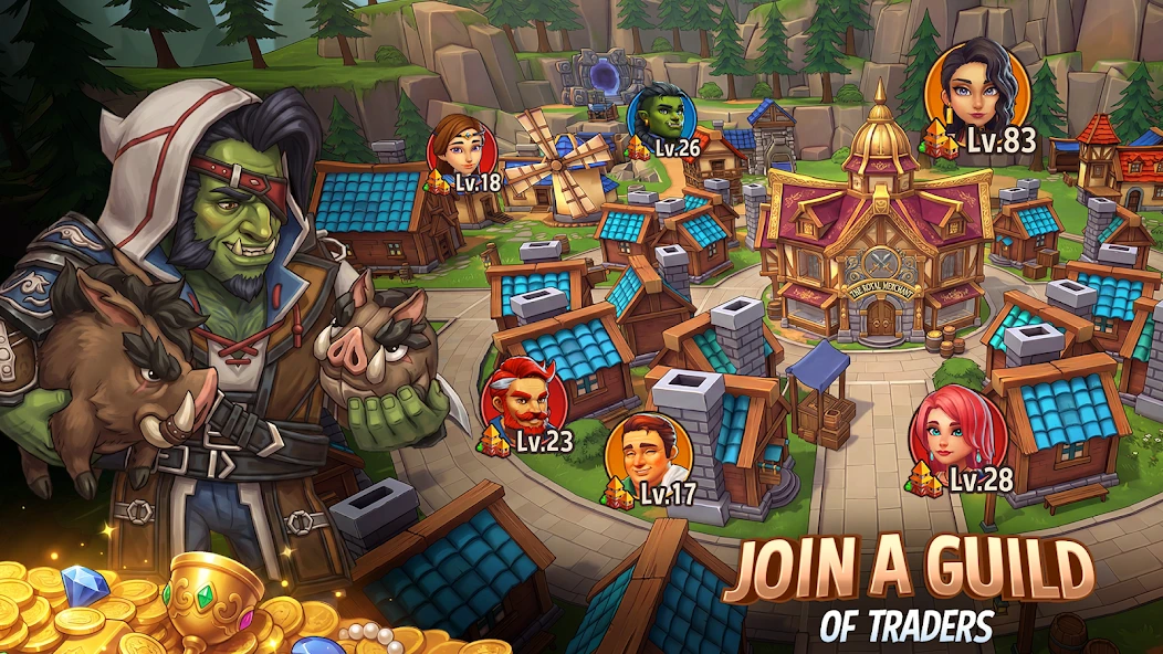 Shop Titans: Design & Trade screenshot 5