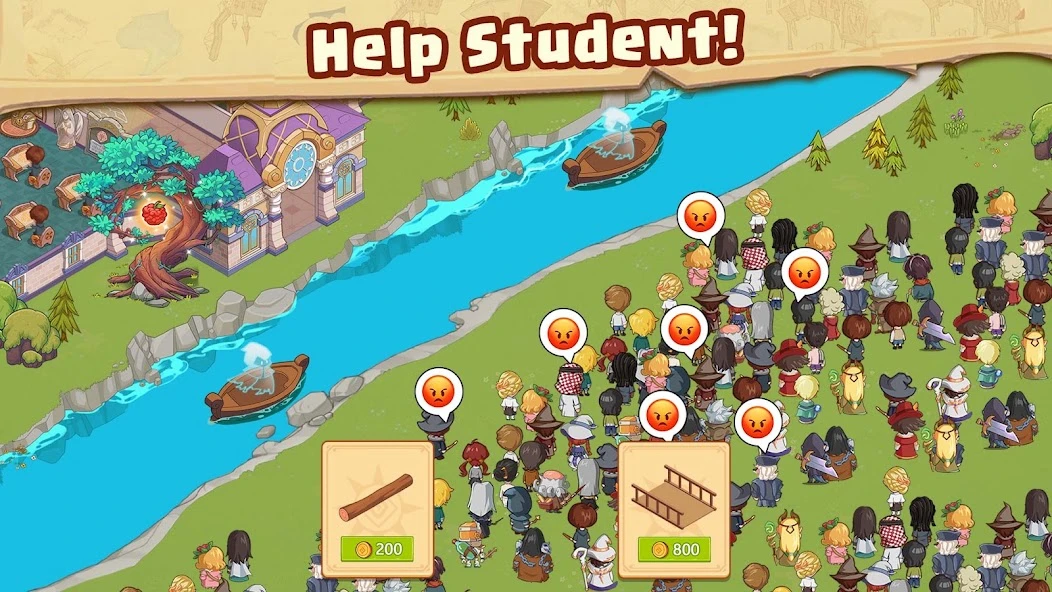 Idle Magic School APK screenshot 3