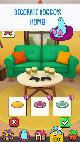 The Land of Boggs: Decor Dash APK screenshot 2