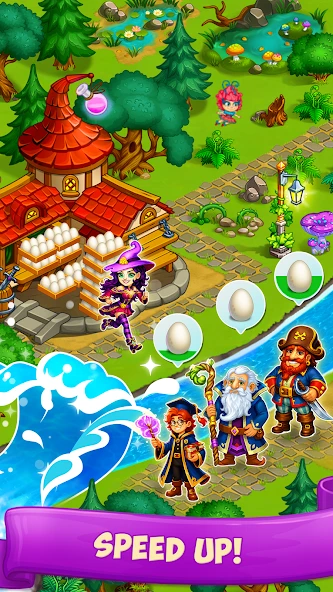 Farm Fantasy: Fantastic Day and Happy Magic Beasts screenshot 3