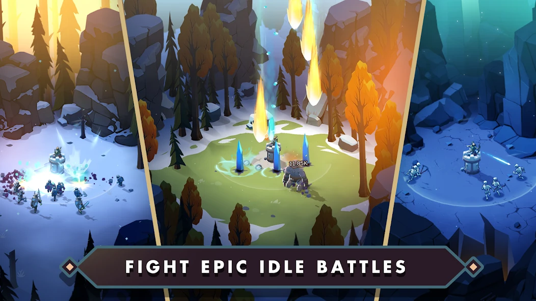Arrow Quest: Idle defense RPG APK screenshot 1