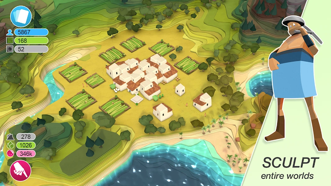 Godus APK screenshot 1