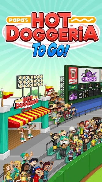 Papa’s Hot Doggeria To Go APK screenshot 1