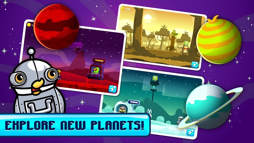 Duck Life: Space APK screenshot 5