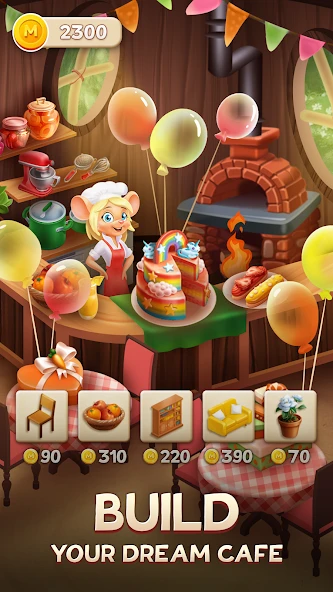 Merge Inn - Вкусный пазл! screenshot 1