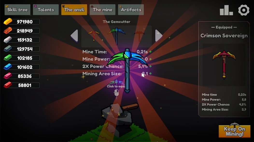 Keep on Mining! APK screenshot 3