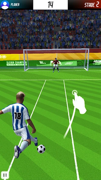 Free kick Champion screenshot 2