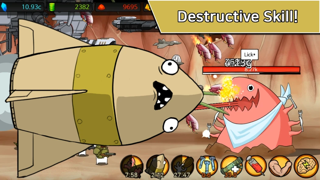 [VIP]Missile Dude RPG: Tap Tap Missile screenshot 4