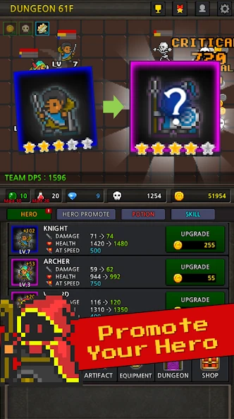 Grow Heroes Vip : Idle RPG screenshot 4