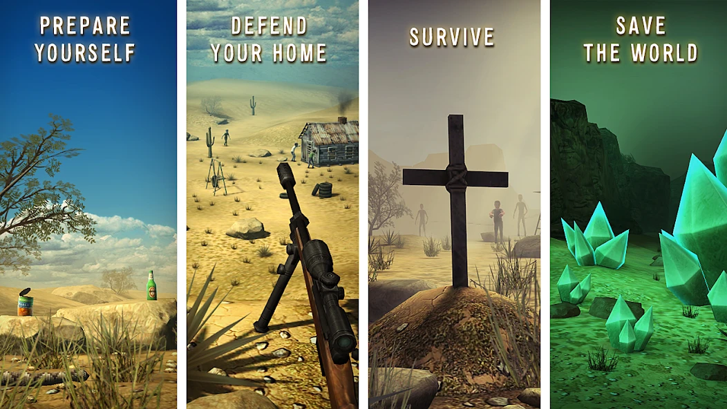 Last Hope - Zombie Sniper 3D screenshot 1