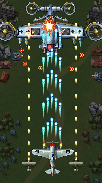 1941 AirAttack: Airplane Games screenshot 4