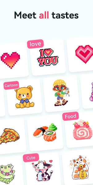 No.Pix - Color by Number, Pixel Art Coloring Book screenshot 1