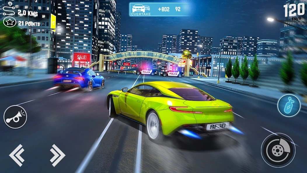 Racing Ferocity 3D: Endless screenshot 3