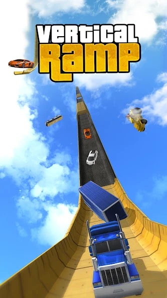 Vertical Ramp Impossible 3D screenshot 2