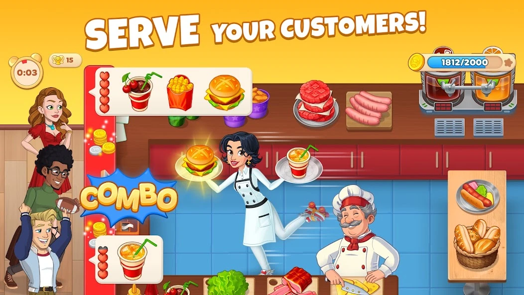 Cooking Diary: Restaurant Game APK screenshot 1
