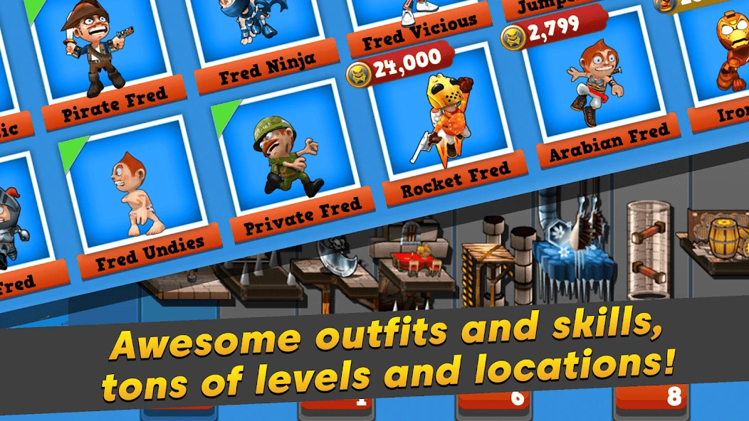 Download Running Fred (MOD, Unlimited Money) 1.10.7 screenshot 3