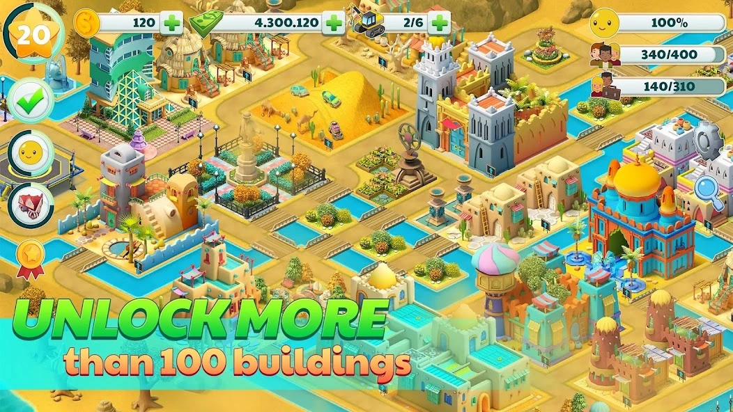 Town City - Village Building Sim Paradise Game screenshot 4