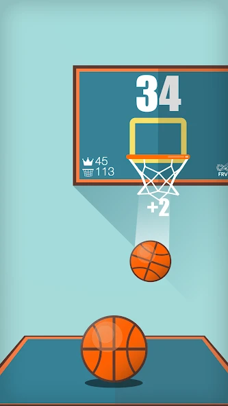 Basketball FRVR - Shoot the Hoop and Slam Dunk! screenshot 4