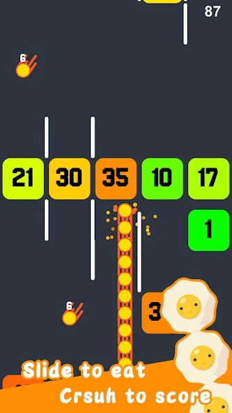 Slide And Crush - redesign snake game screenshot 4