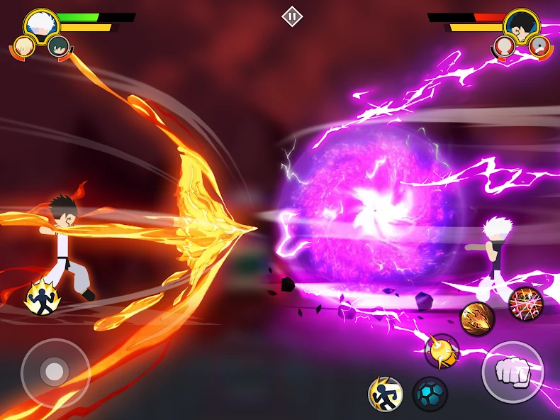 Stickman Cursed Fight 3v3 screenshot 5