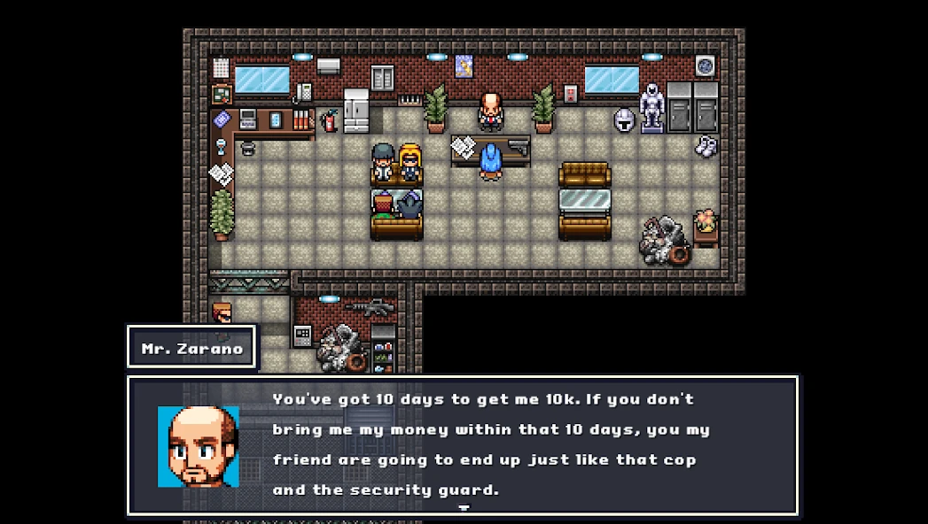 Debt City – Retro Life Sim RPG APK screenshot 4