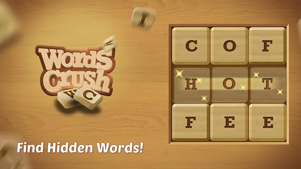 Download Words Crush: Hidden Words! (MOD, unlimited hints) 1.9.3 screenshot 1
