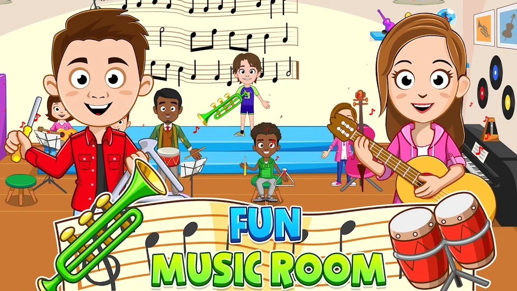 My Town : School screenshot 4