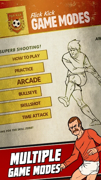 Flick Kick Football Kickoff screenshot 4