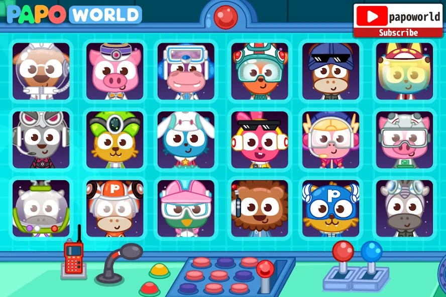 Papo Town Spaceship APK screenshot 5