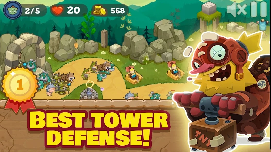 Defend The Tower: Castle Defence Element screenshot 3