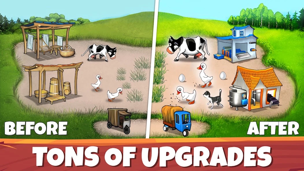 Farm Frenzy: Time management game APK screenshot 2