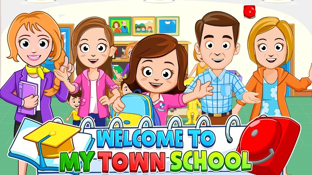 My Town : School screenshot 1