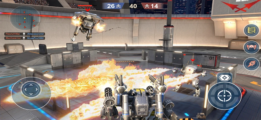 Mech Wars: Multiplayer Robots Battle screenshot 3