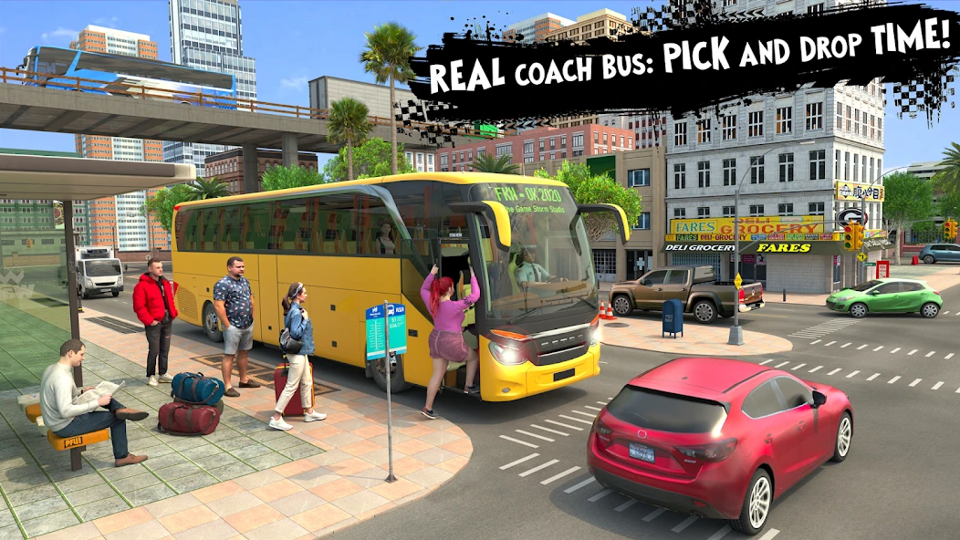 Off Road Tour Coach Bus Driver screenshot 1