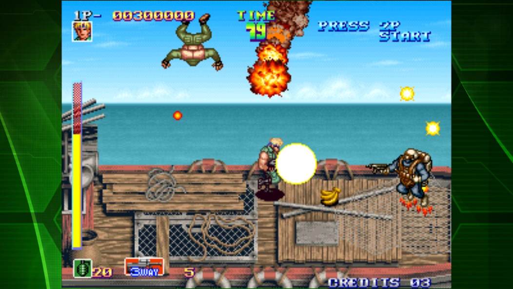 SHOCK TROOPERS ACA NEOGEO APK screenshot 4