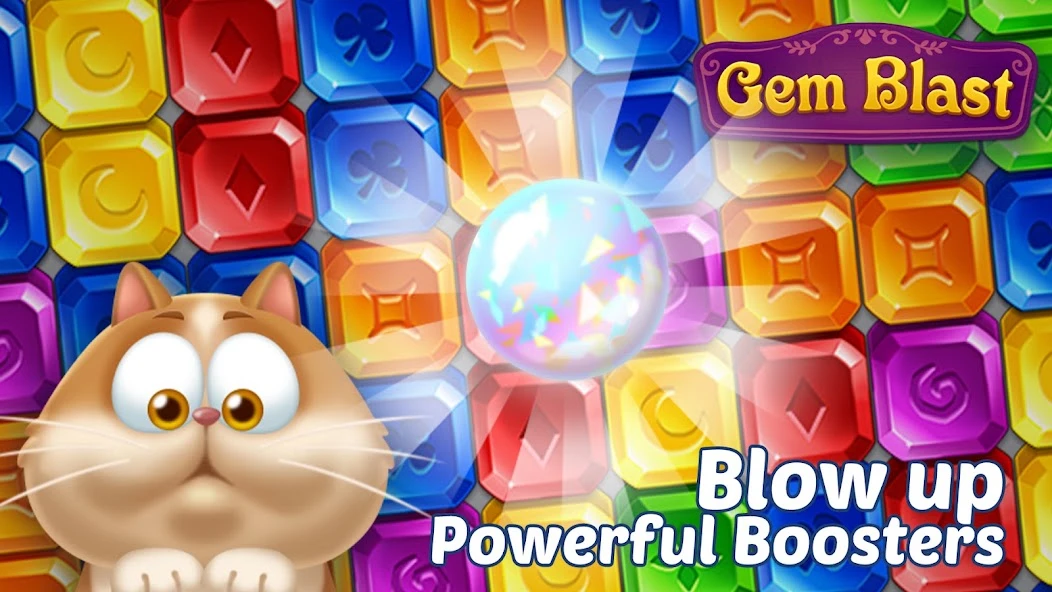 Gem Blast: Magic Match Puzzle screenshot 2