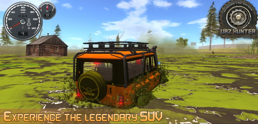 Russian Car Driver UAZ HUNTER APK screenshot 1