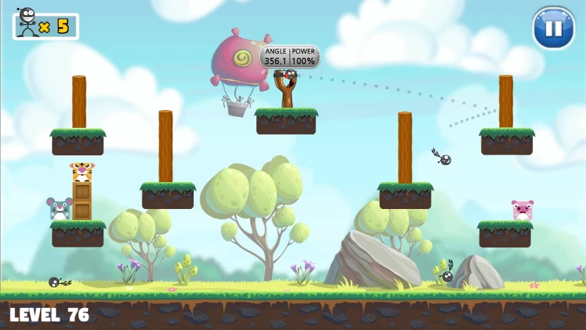 Knockdown : Slingshot king screenshot 5