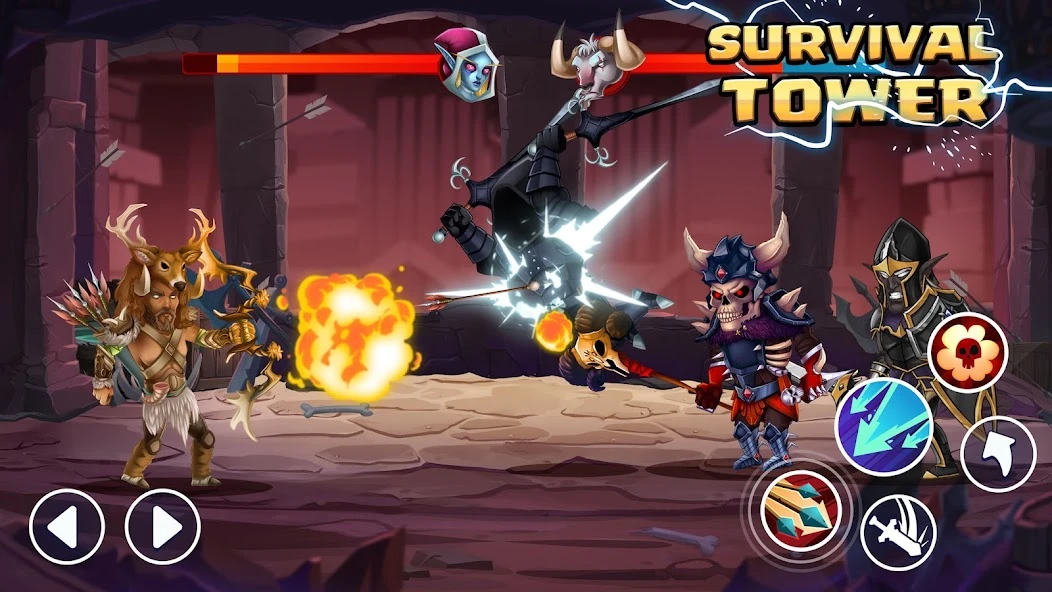 Tiny Gladiators 2: Heroes Duels - RPG Battle Arena screenshot 2