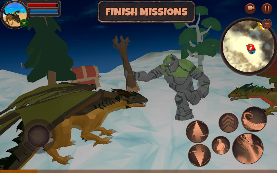 Dragon Simulator 3D: Adventure Game screenshot 3
