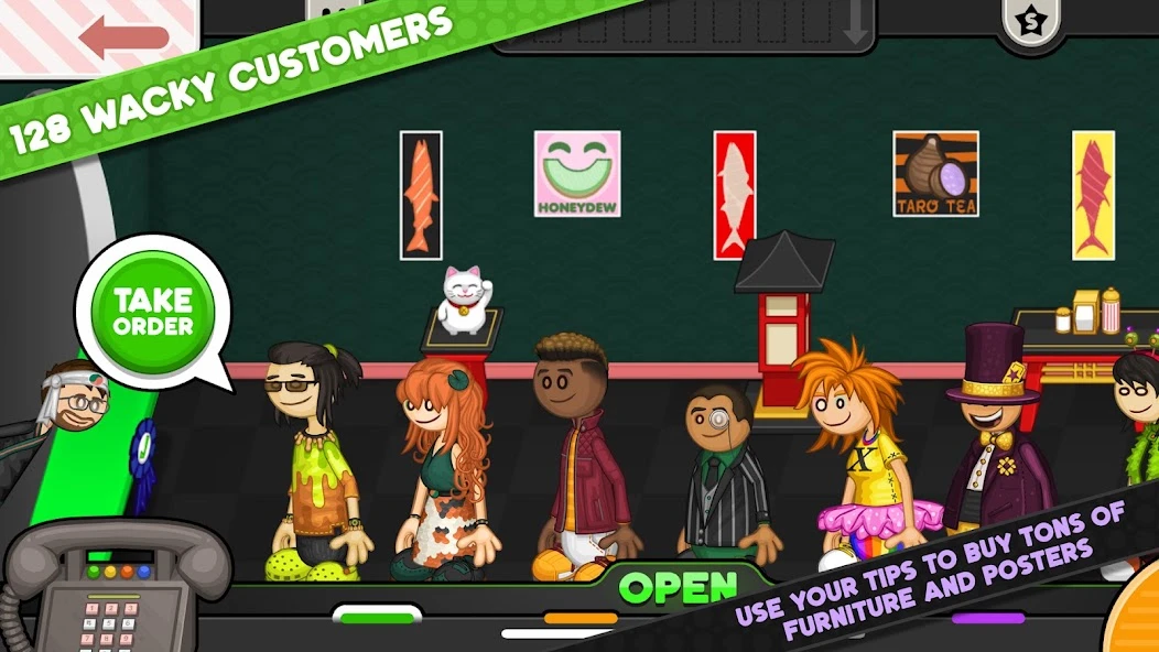 Papa’s Sushiria To Go! APK screenshot 2