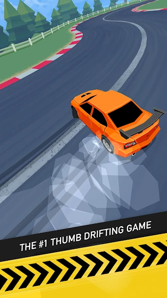 Thumb Drift — Furious Car Drifting & Racing Game screenshot 1