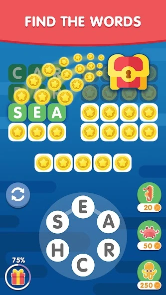 Word Search: Unscramble words screenshot 1