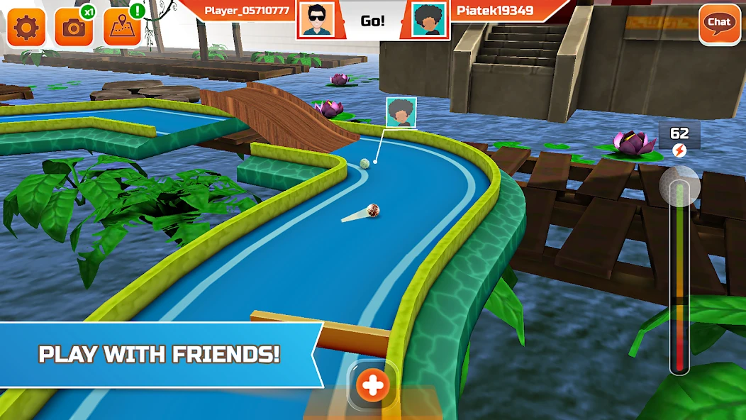 Download Mini Golf 3D City Stars (MOD, Unlimited Money) 19.2 screenshot 4