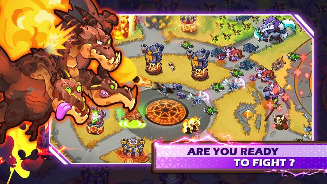 King of Defense 2: Epic Tower Defense screenshot 1
